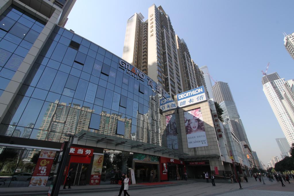 Guangzhou City Inn Apartment - Poly D Plaza Branch Ngoại thất bức ảnh